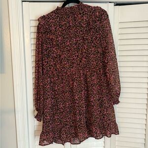 Floral Long Sleeve Dress